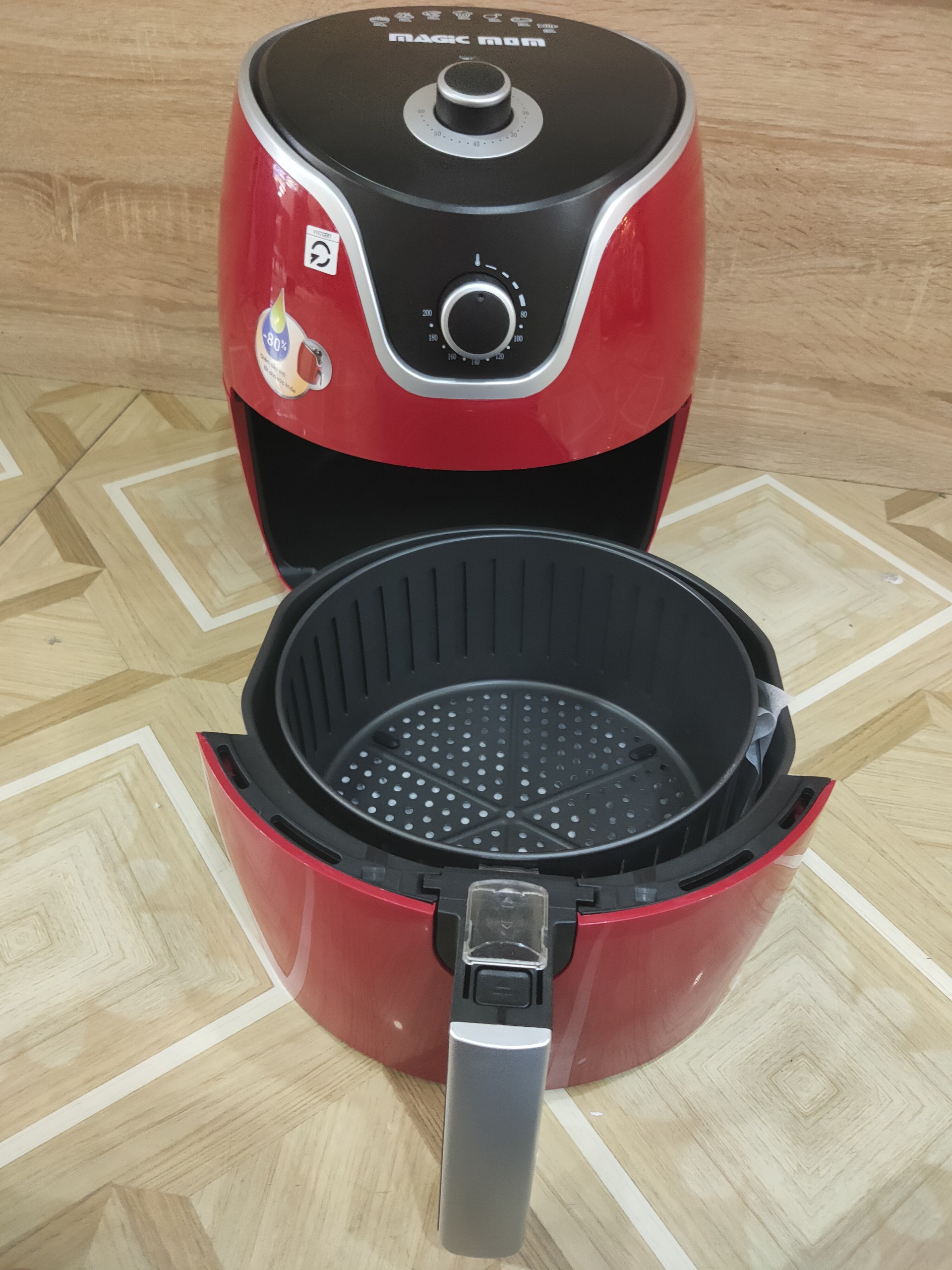 [HCM]NỒI CHIÊN KHÔNG DẦU MAGIC MOM CAO CẤP 7.0L