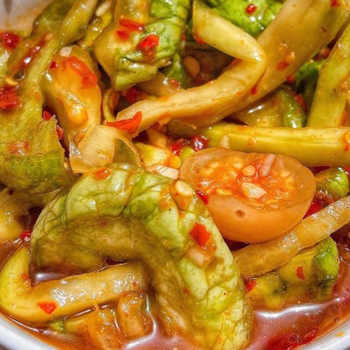 Mắm dưa cà giòn ngon chuẩn vị miền trung