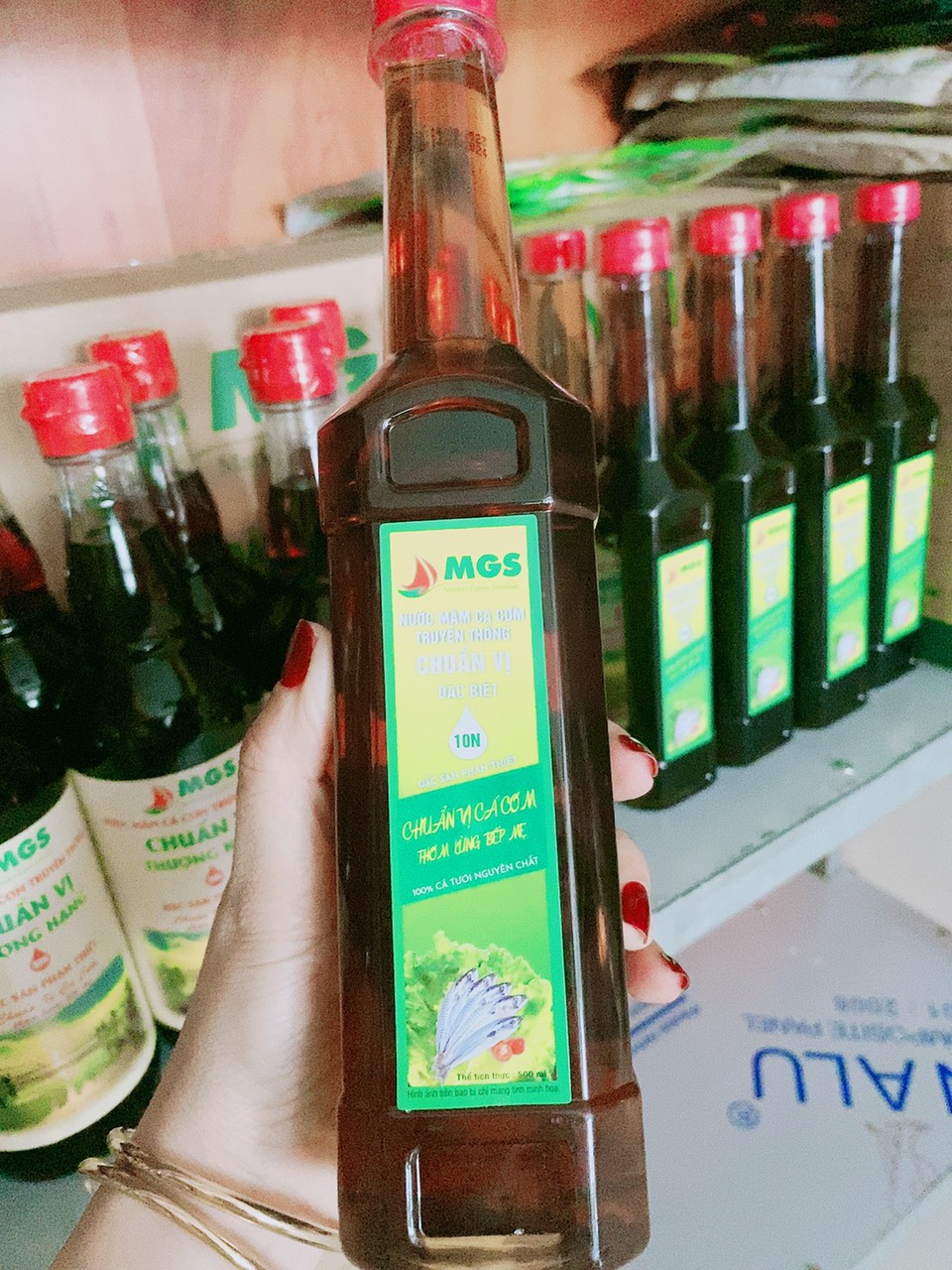 Nước mắm cá cơm truyền thống CHUẨN VỊ ĐẶC BIỆT