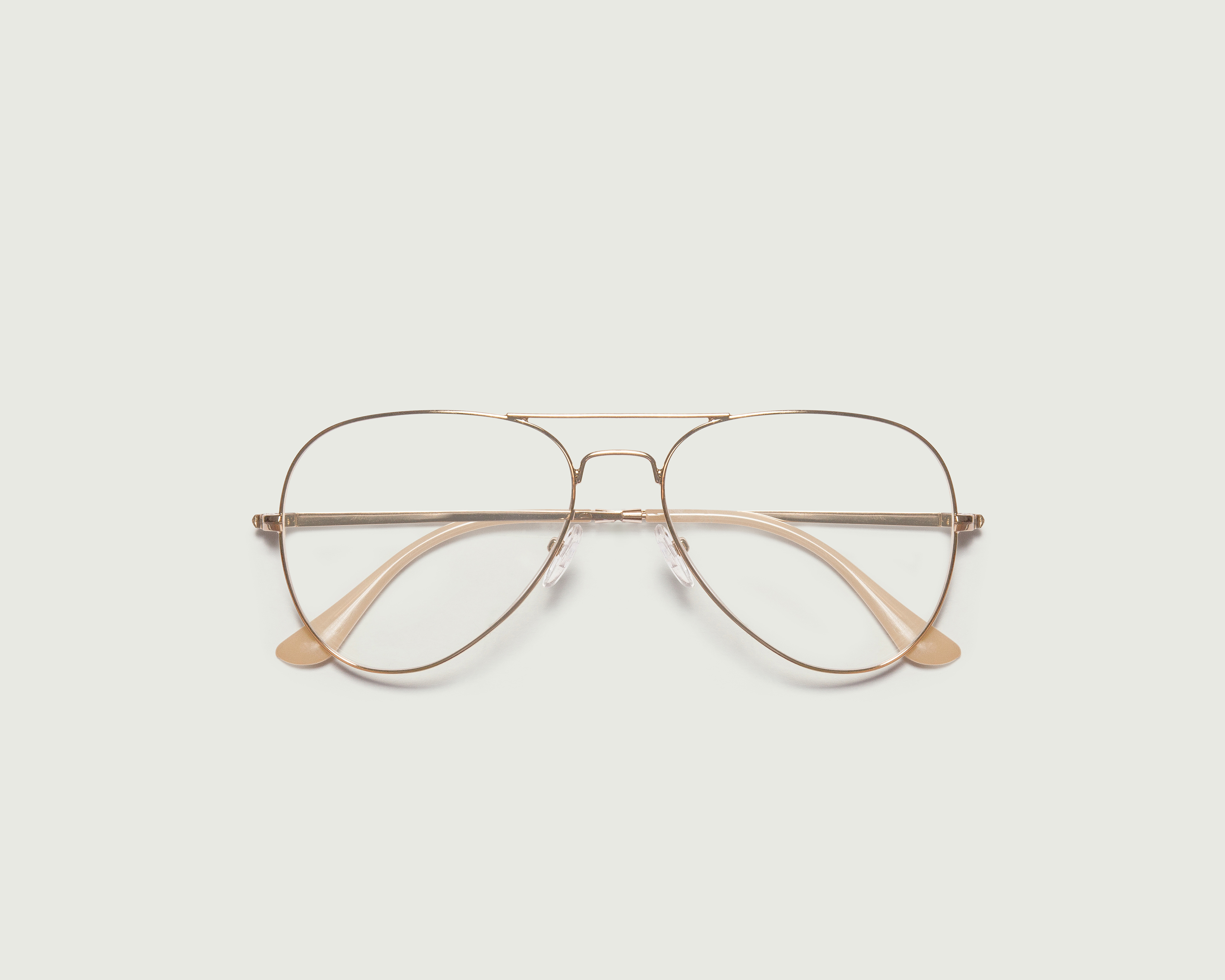 Gọng Kính Cận Sunnies Studios Phi Công Kline White Gold
