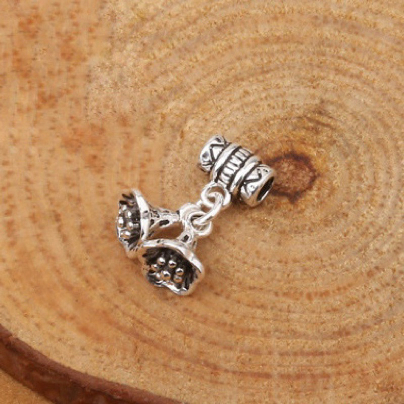 Charm bạc treo hoa anh đào - mh096