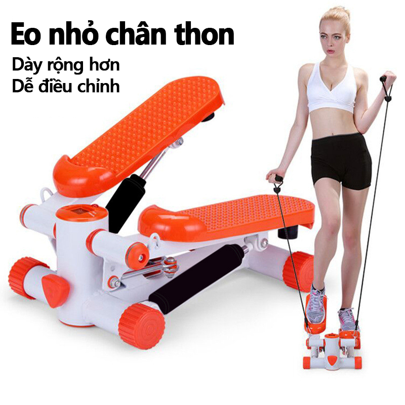 Máy chạy bộ Máy đạp bước nam nữ dùng tại nhà máy đạp bước bộ yên tĩnh đa chức năng rèn luyện sức khỏe Keep Going Max