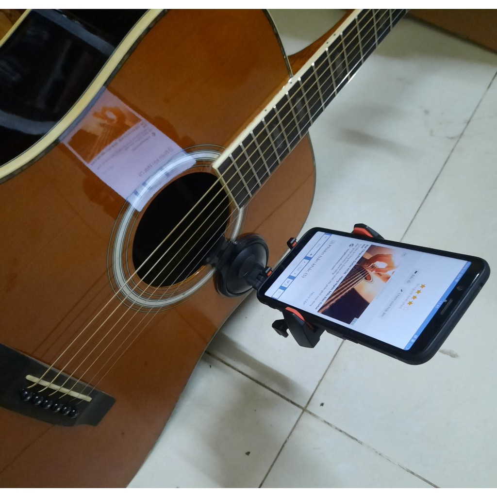 giá đỡ điện thoại đàn guitar