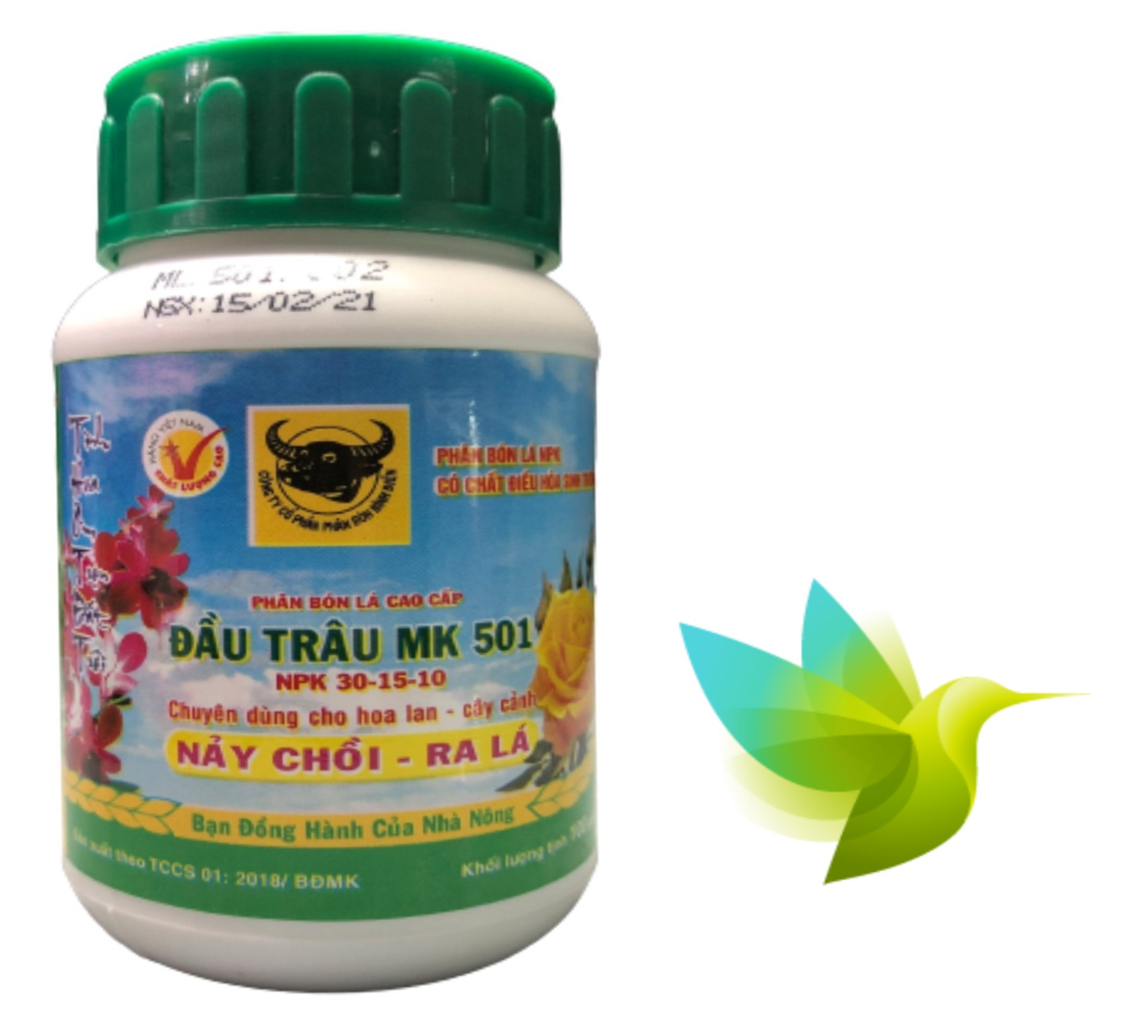 Phân Bón Lá Đầu Trâu MK 501 - #012A# 100g