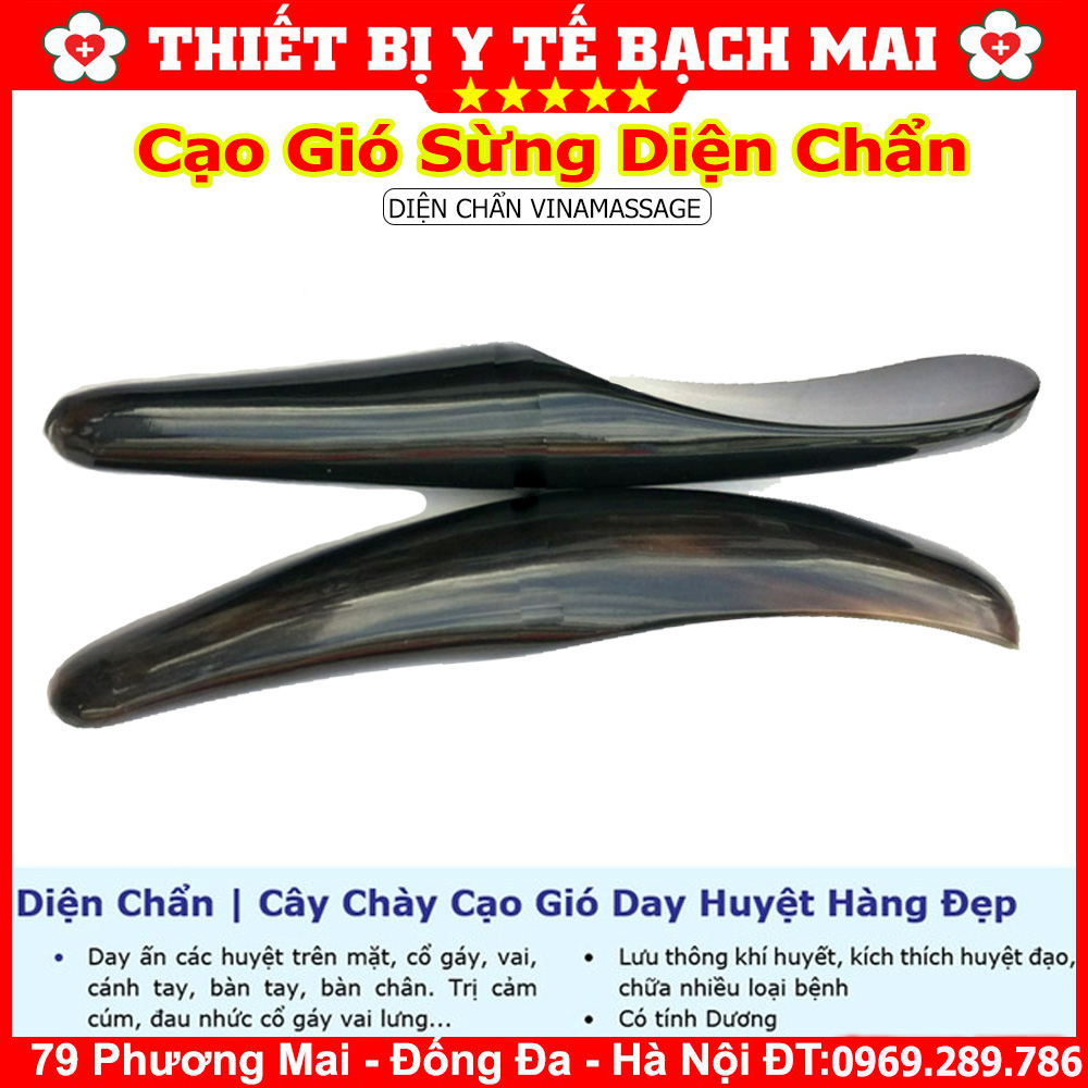 Dụng Cụ Cạo Gió Sừng Diện Chẩn