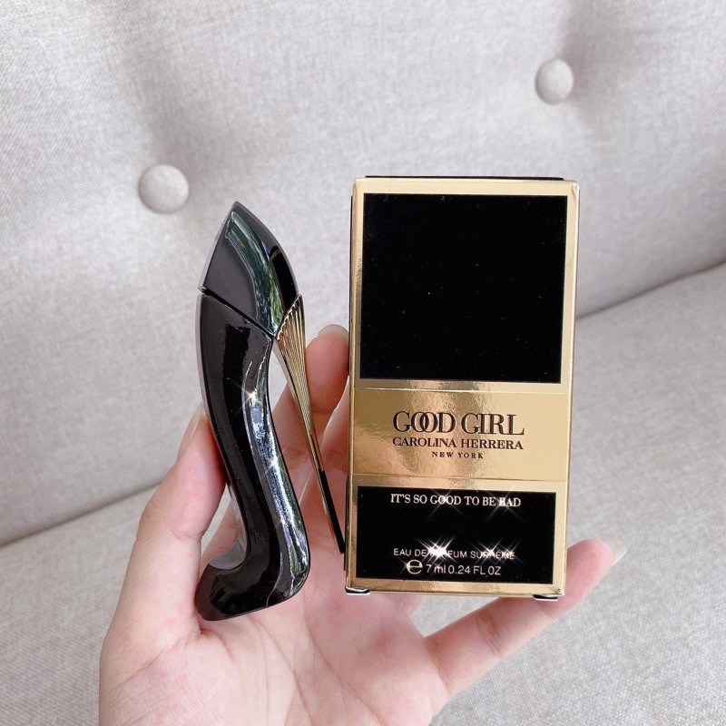 Nước hoa Mini Carolina Herrera Good Girl EDP Supreme 7ml guốc vàng