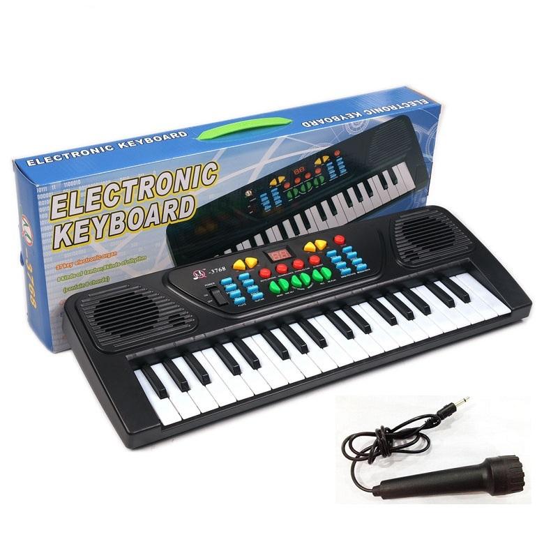 Đàn Organ điện tử có micro cho bé 3768 ( tặng pin )