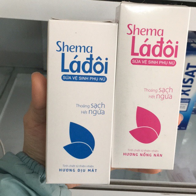 [HCM]Dung dịch vệ sinh SHEMA Lá Đôi chai 200ml