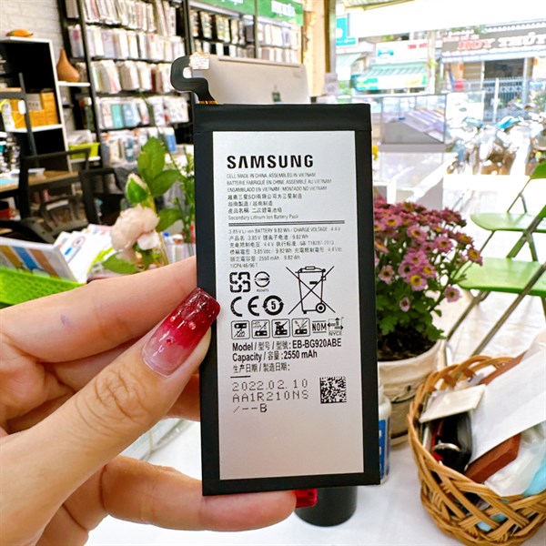 Pin Samsung S6 - EB-BG920ABE ( zin ) chuẩn, bảo hành đổi trả