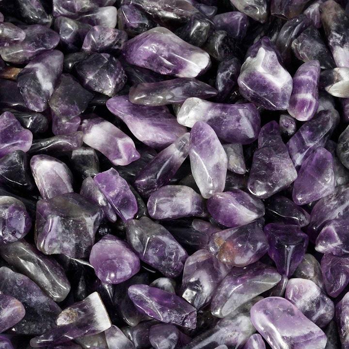 Đá Thạch Anh Tím Vụn Tự Nhiên (300gram)