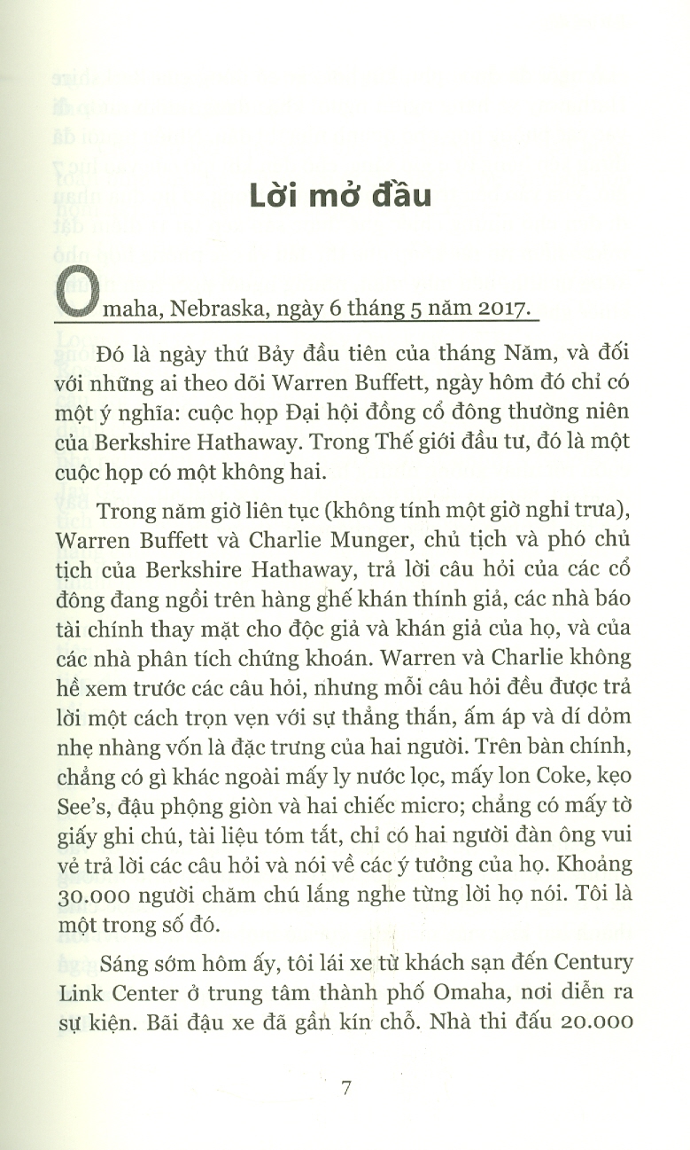 Triết Lý Đầu Tư Của Warren Buffett