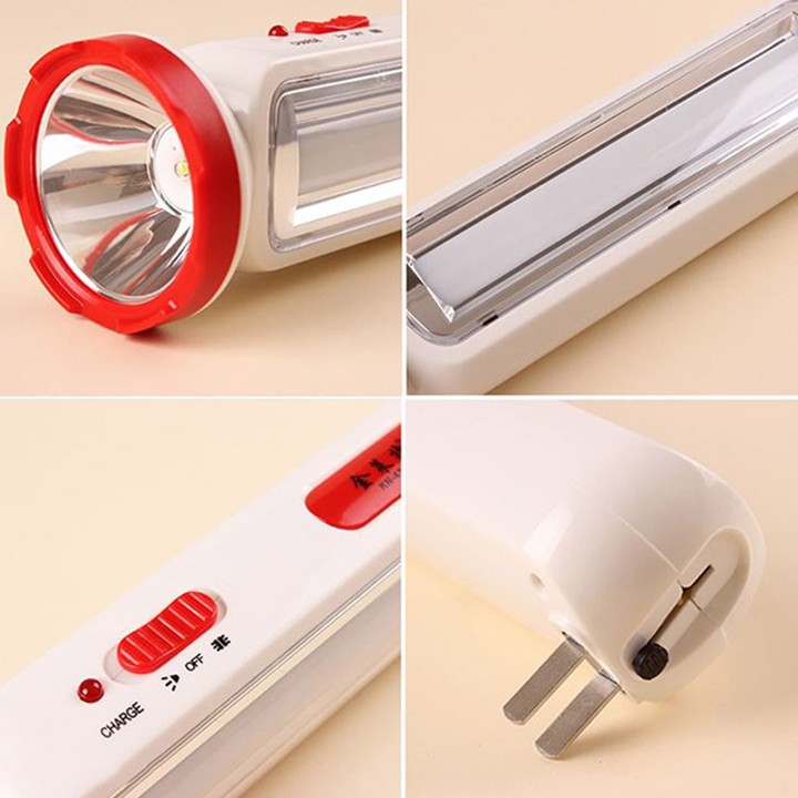 ĐÈN PIN 2IN1 KEYANG KY-4316 DÙNG PIN SẠC