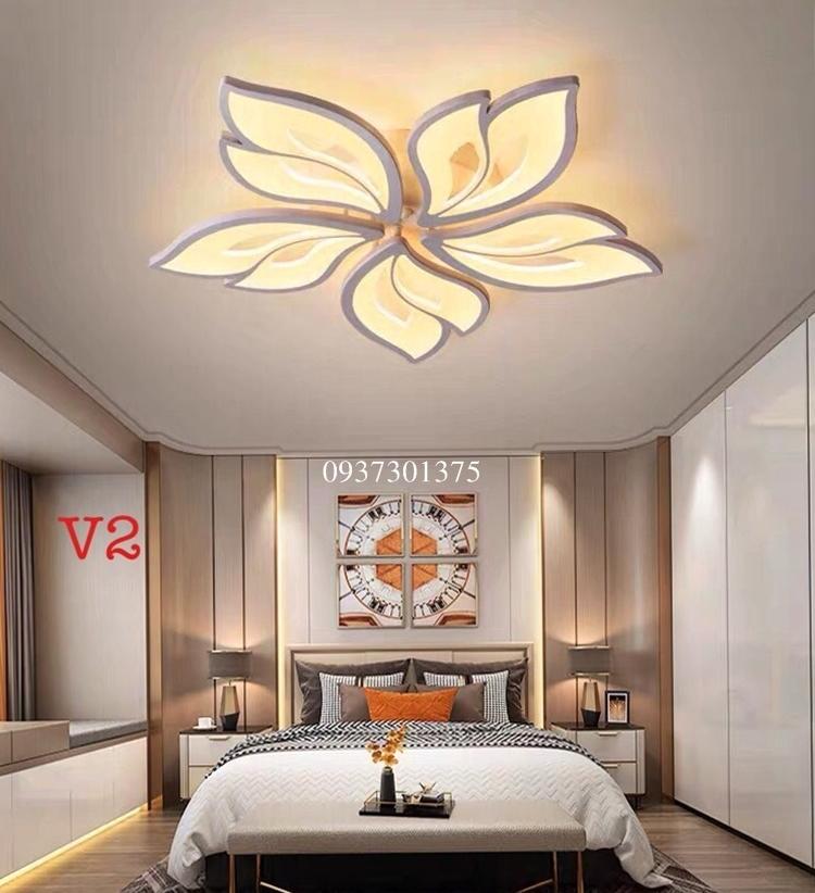 Đèn Ốp Trần Led Hiện Đại V2 Bảo Hành 2 Năm