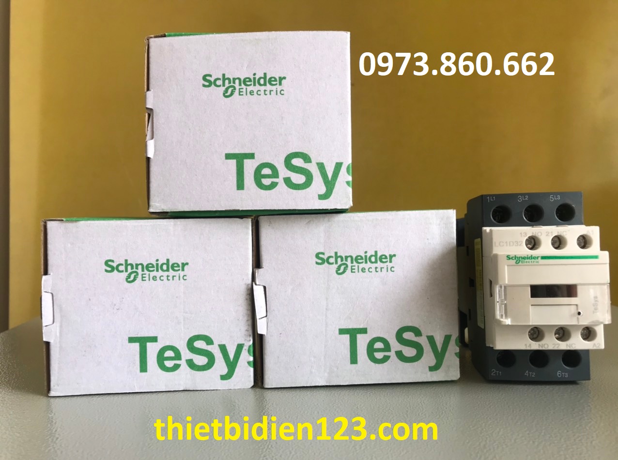 Khởi động từ Schneider LC1D..M7 cuộn hút 220V