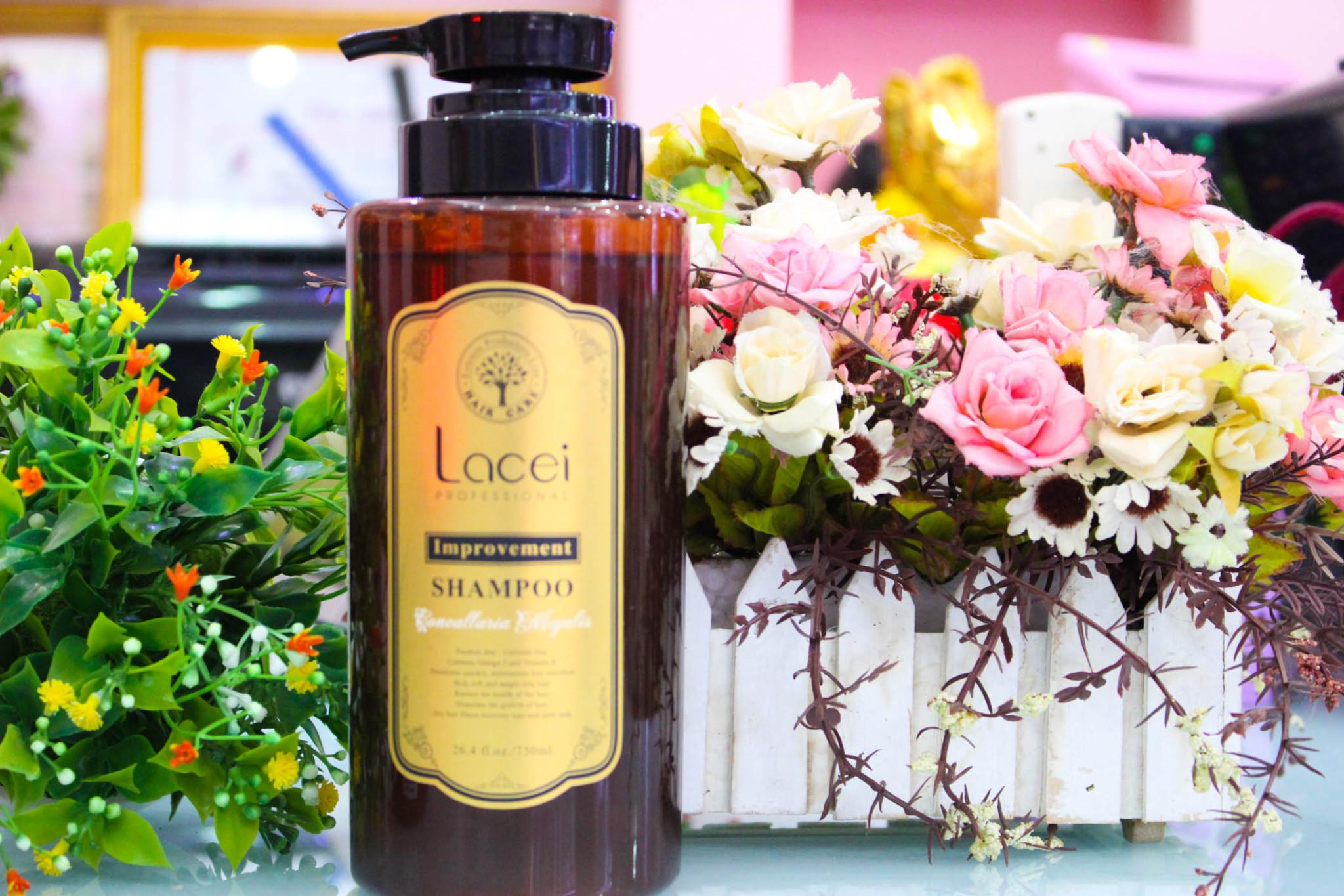 Lacei Improvement Shampoo (Brown) for Dry, Damaged Hair 750ml