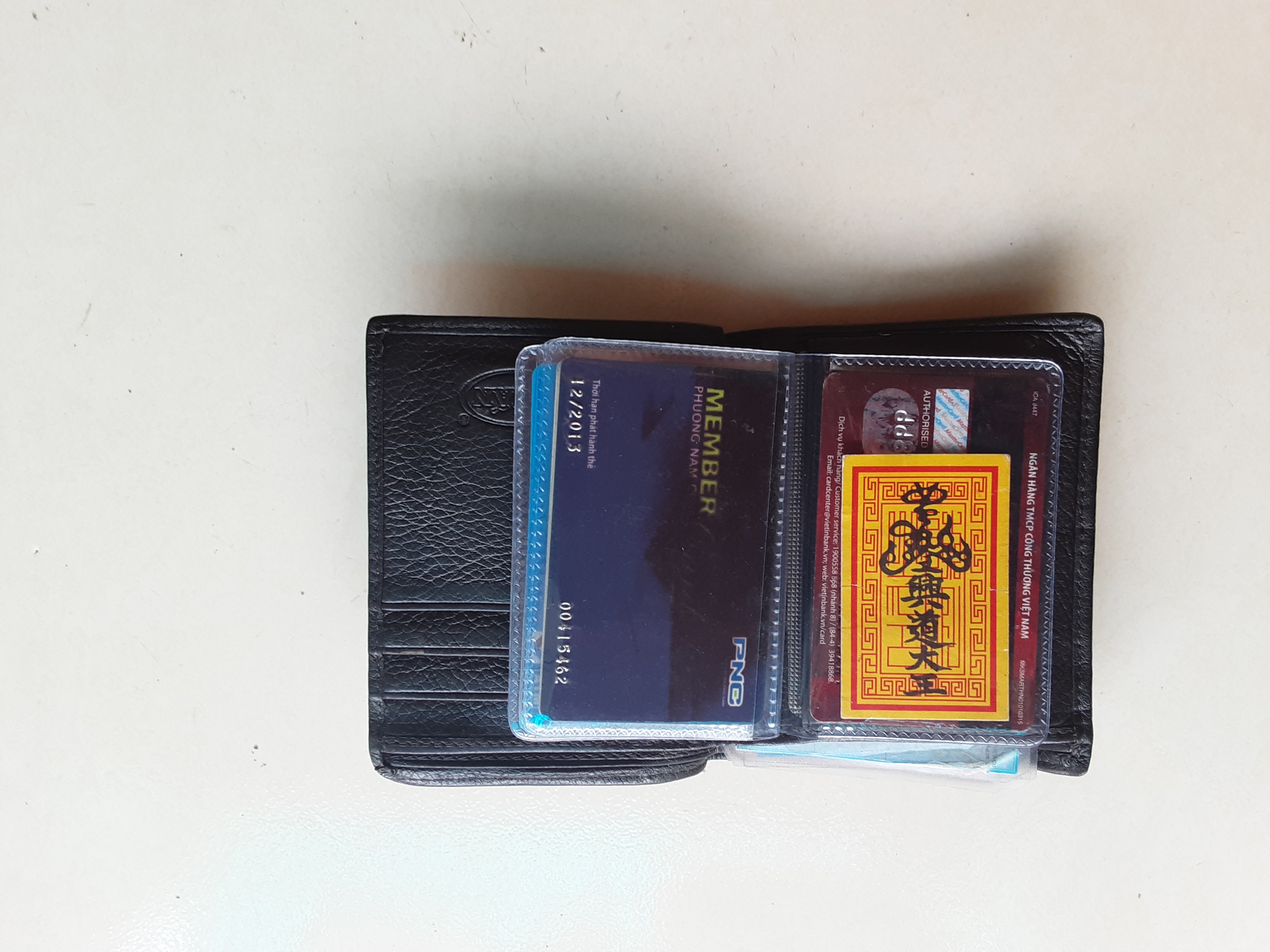 Combo 5 túi đựng thẻ PET (Thẻ ATM, CCCD, GPLX,...)