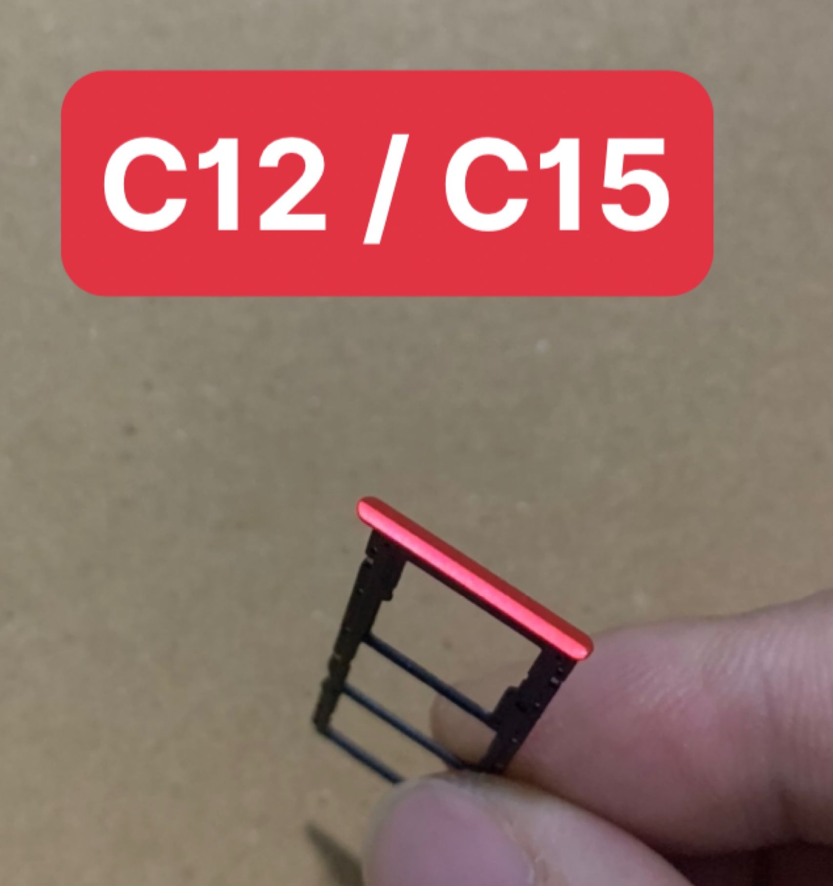 Khay sim realme c12 / c15