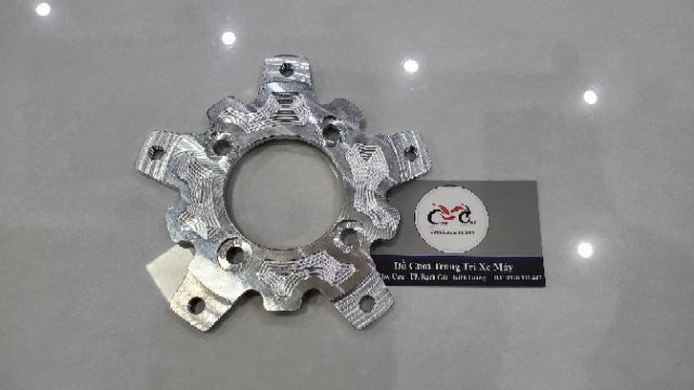 Mâm 5 cây RCB EX150 BẢN NHỎ 1.6 - 1.6 (chưa lòng đĩa CNC trước) - (HÀNG CHÍNH HÃNG RACING BOY)