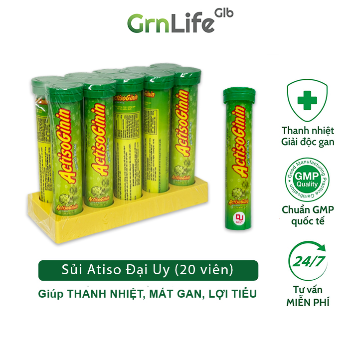Sủi Actiso Ginin râu ngô rau má