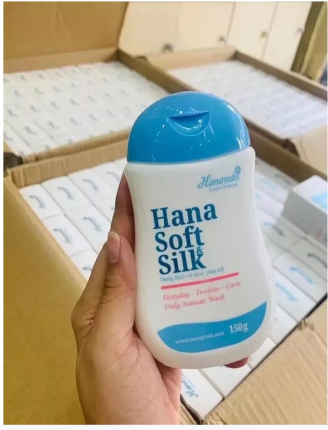 DUNG DỊCH VỆ SINH HANA SOFT SILK ( Chính Hãng)