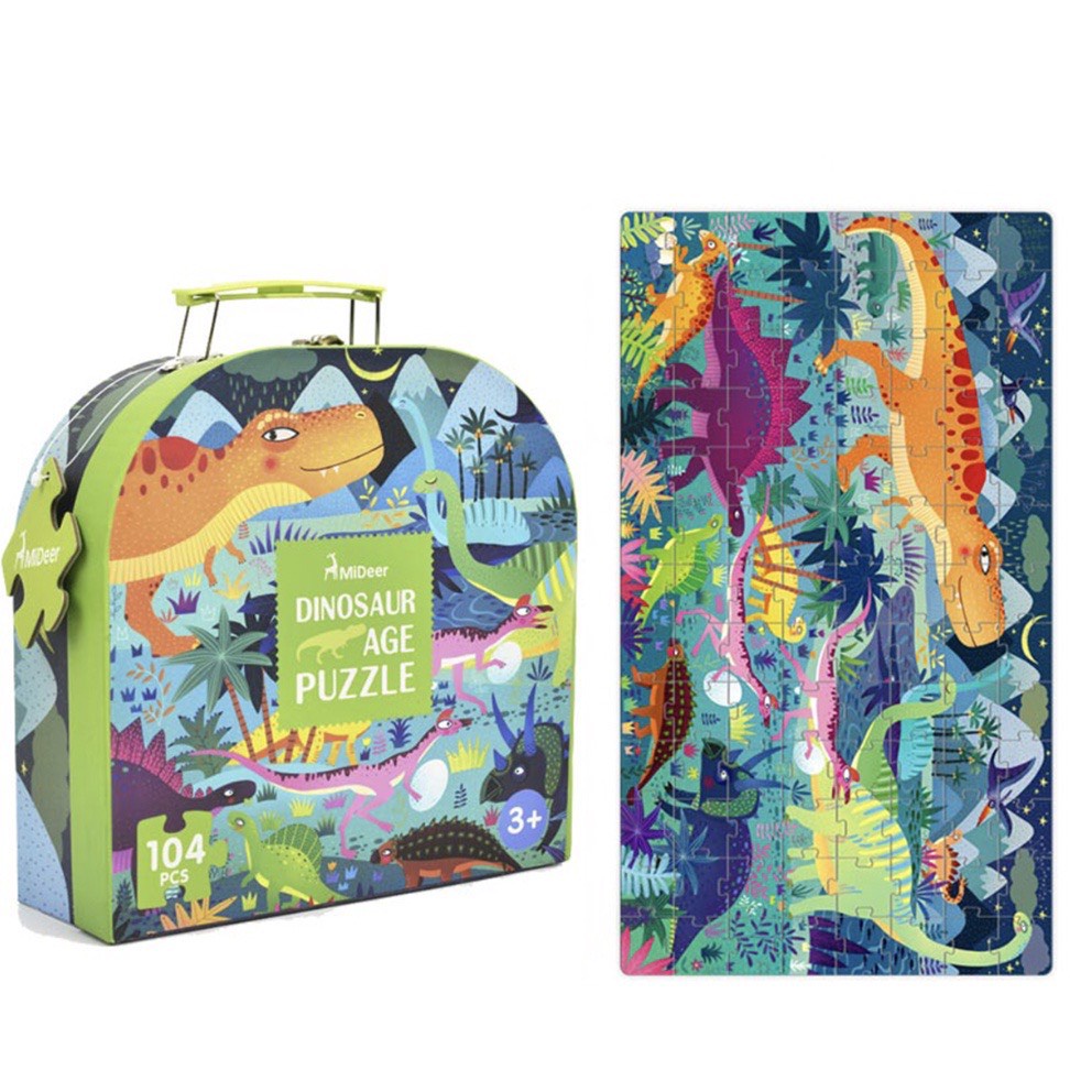 Đồ Chơi Xếp Hình Mideer Vali Gift Box Puzzle