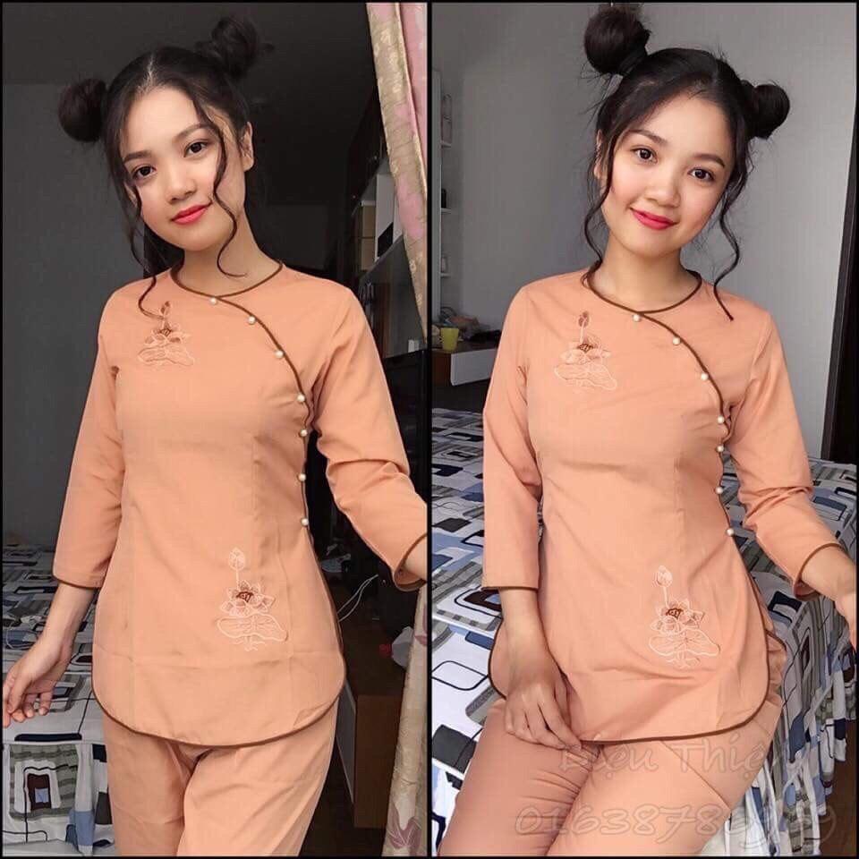 Bộ lam đi chùa lễ phật BQFS