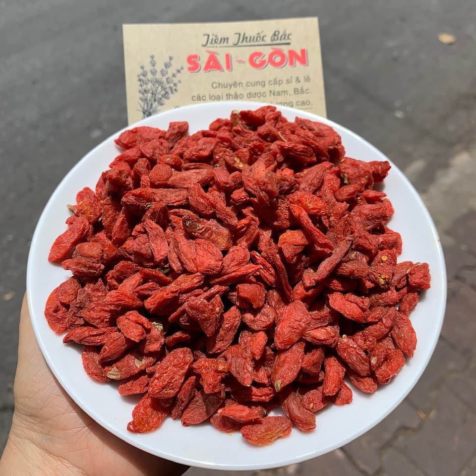 Kỉ Tử Ngọt - Kỷ tử hữu cơ 500g (kỳ tử thượng hàng, trà đẹp da, sáng mặt, chống lão hóa)