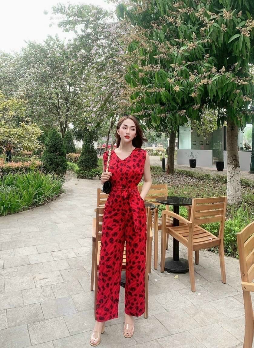 Jum ống rộng lụa 3D cột nơ xinh lung linh