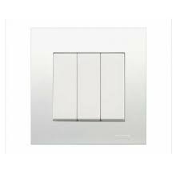 Bộ công tắc ba 2 chiều 16A Màu Trắng hoặc màu Xám bạc, dòng Vivace - Schneider Electric - KB33_WE_G19; KB33_AS_G19