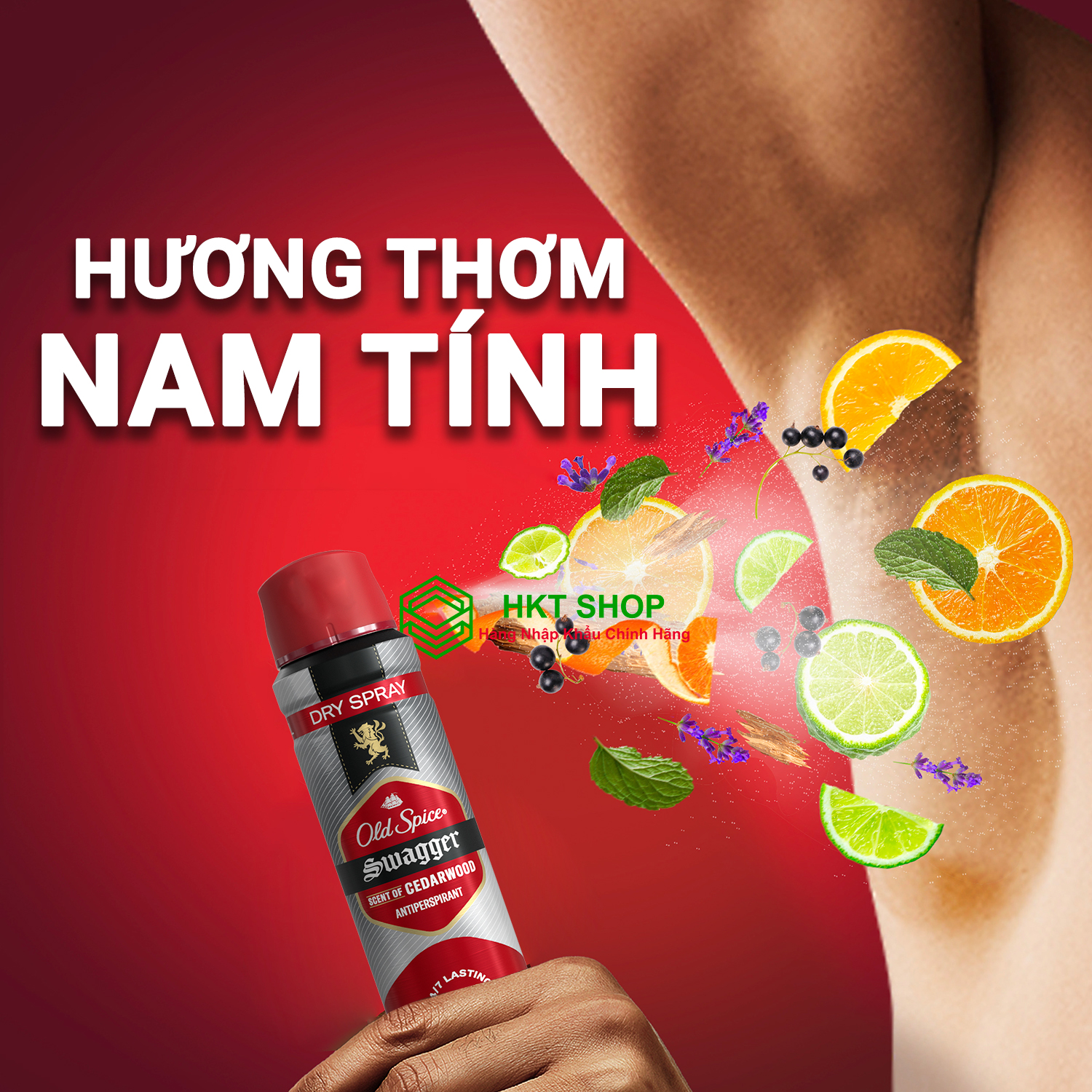 [USA] Xịt khử mùi Old Spice  - HKT Shop