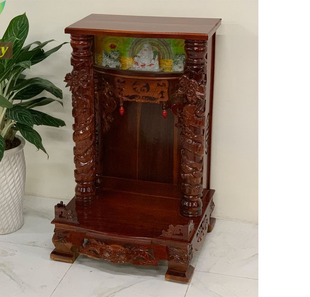 BÀN THỜ ÔNG ĐỊA - THẦN TÀI GỖ TRÀM