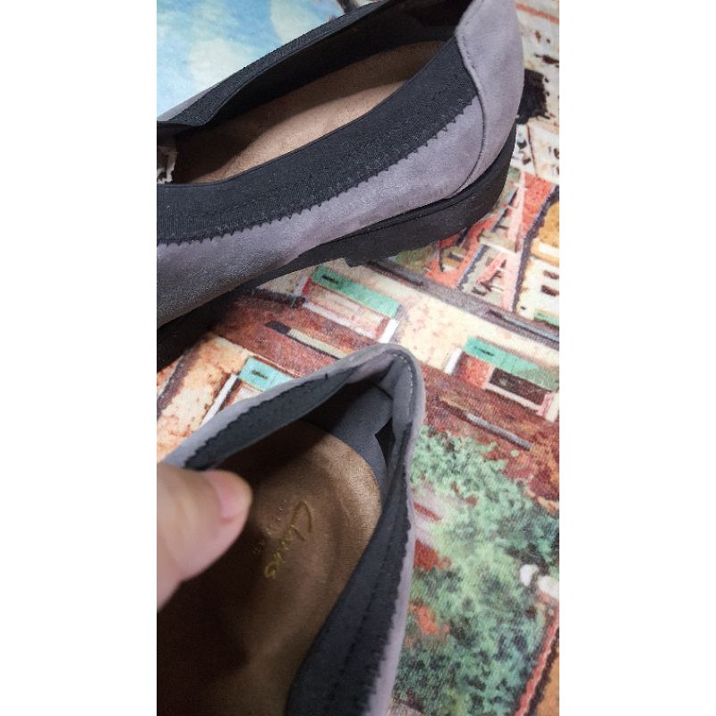 [HCM]SaleGiày hiệu Clarks da lộn xuất khẩu