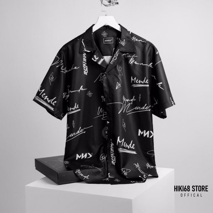 [FULLTAG CHÍNH HÃNG] Áo Sơ Mi Mende The Sign Shirt Lụa Mềm 100%