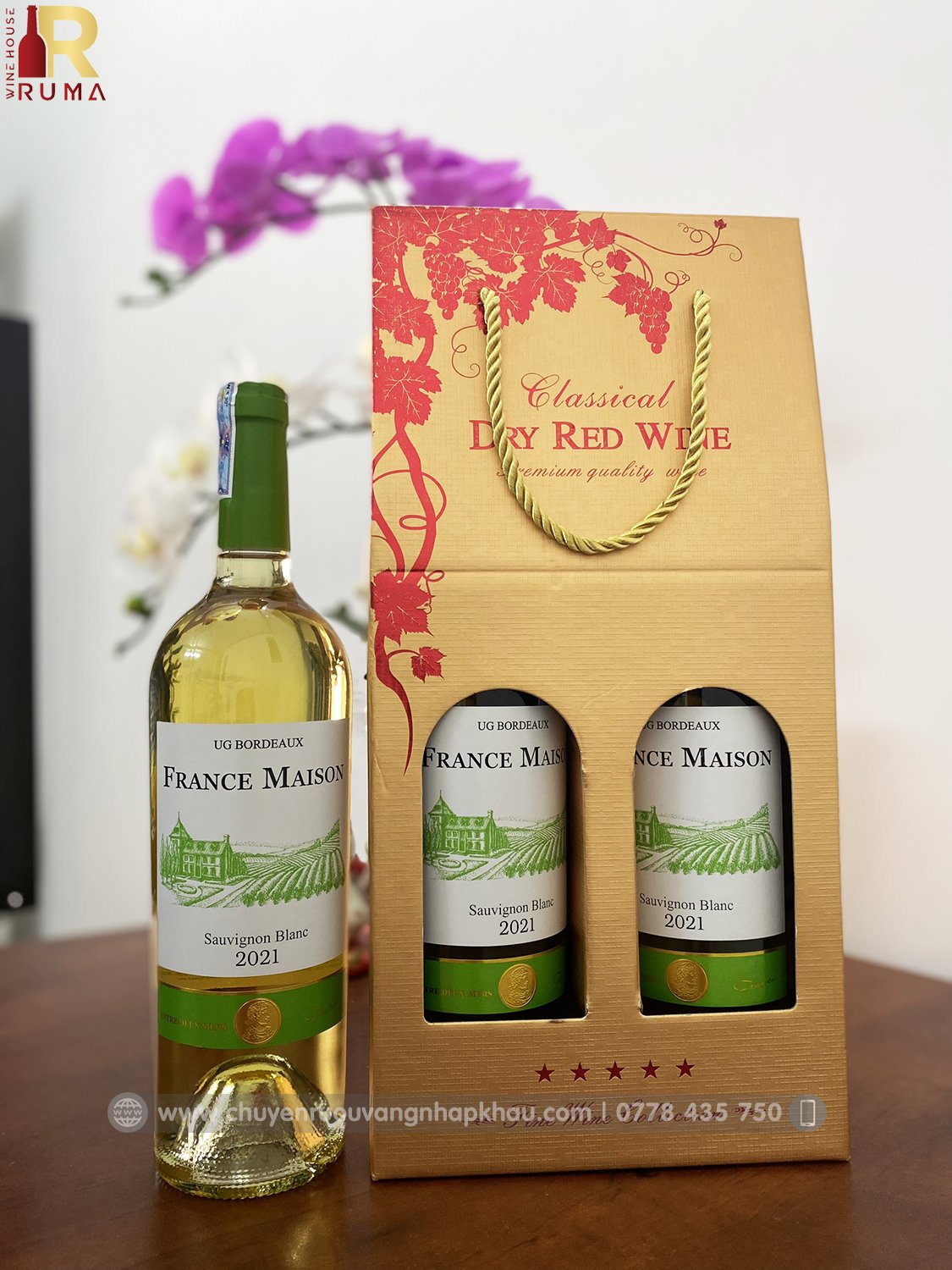Set vang Pháp France Maison