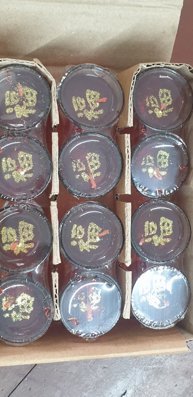 Đèn cầy ly rượu bầu