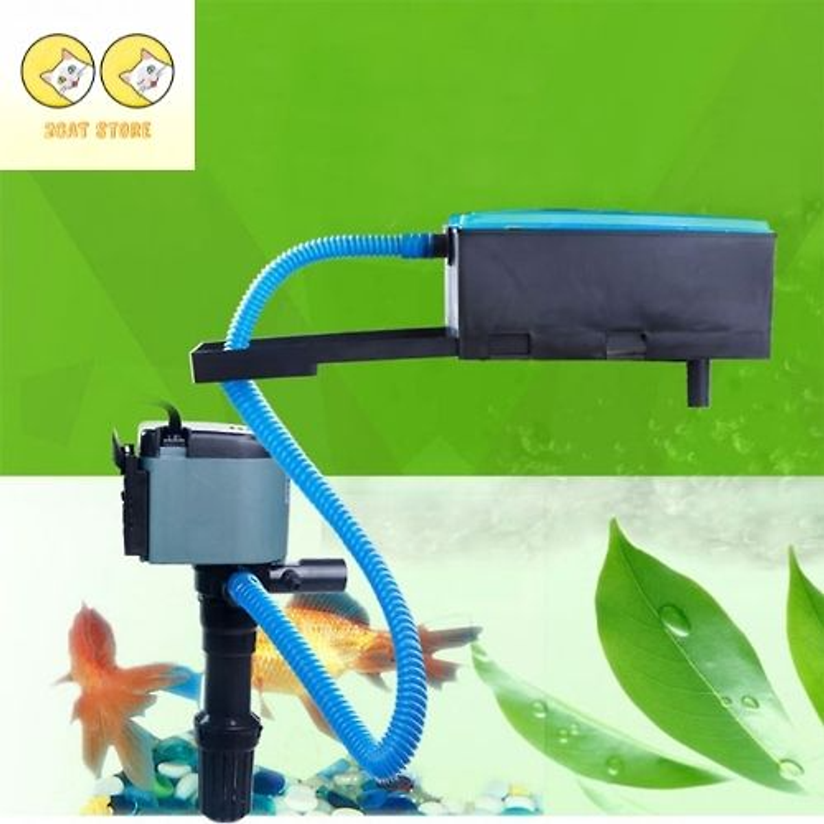 Máy lọc nước hồ cá RS 9800 (30W- 2300L/H)