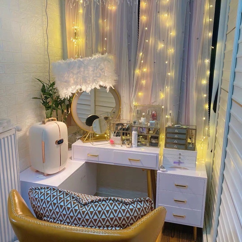 Tủ lạnh 2 cánh mini bảo quản mỹ phẩm PINKTOP CHÍNH HÃNG