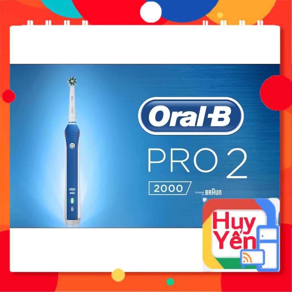 Bàn chải điện Oral b Pro 2 2000s - Made in Germany