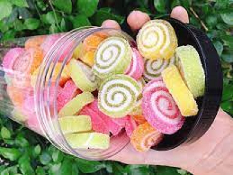 500g kẹo dẻo xoắn