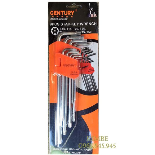 bộ lục giác CENTURY USA