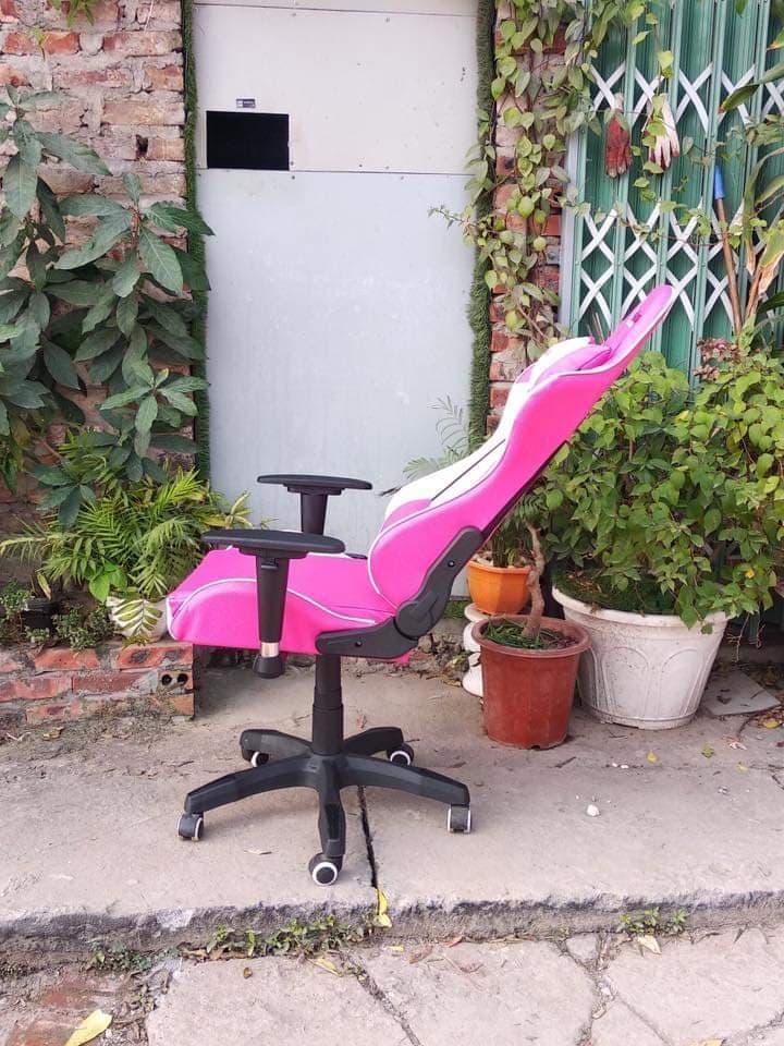 Ghế Gaming PITSTOP  MÀU HƯỜNG QUYẾN RŨ