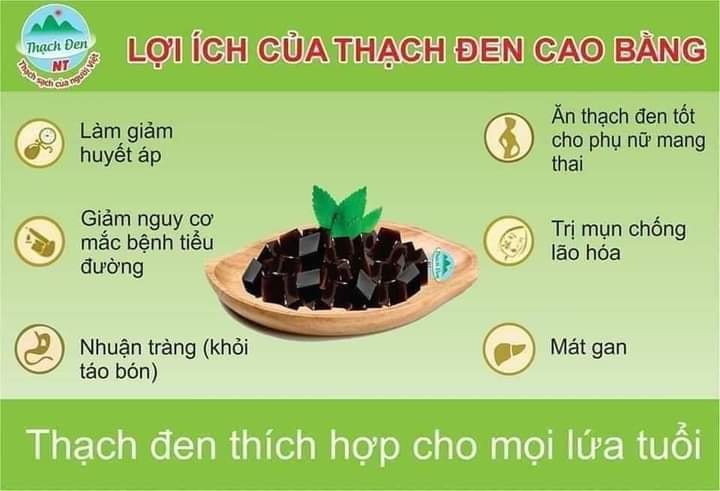 Bột thạch đen Đức Quý (sương sáo) 1kg Loại thường