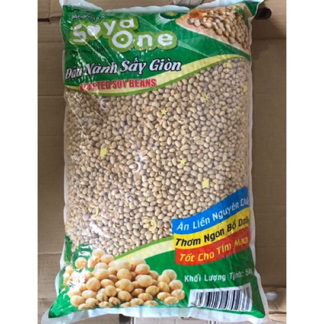 Đậu nành, đậu tương sấy giòn (500g)