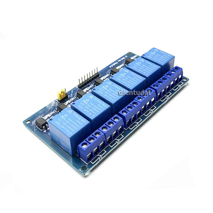 [HCM]Module 6 Relay Kích Mức Thấp Có Opto Cách Ly