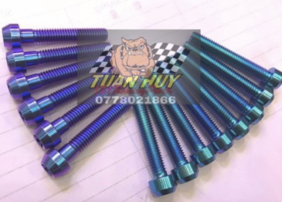 1 con Ốc 6li30 trụ Titan Gr5 bắt lốc máy