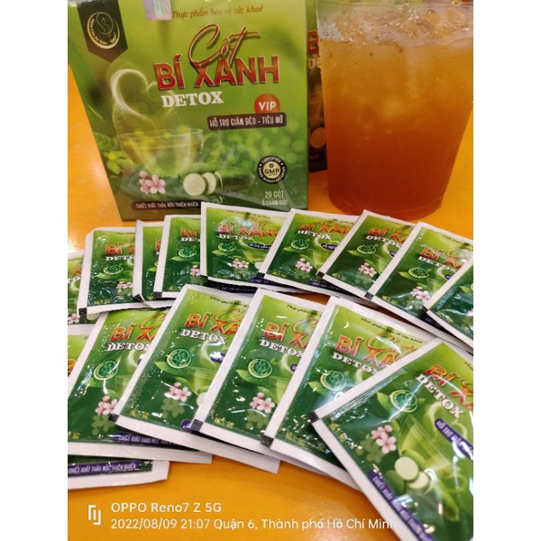 Cốt Bí Xanh Detox - Hỗ Trợ Giảm Cân