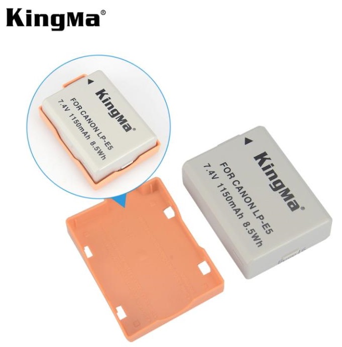 Pin máy ảnh KingMa LP-E5