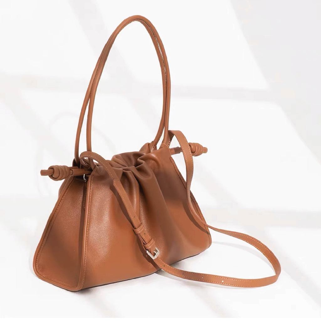 Túi xách nữ NALYN Chalot Bag màu Nâu da thật
