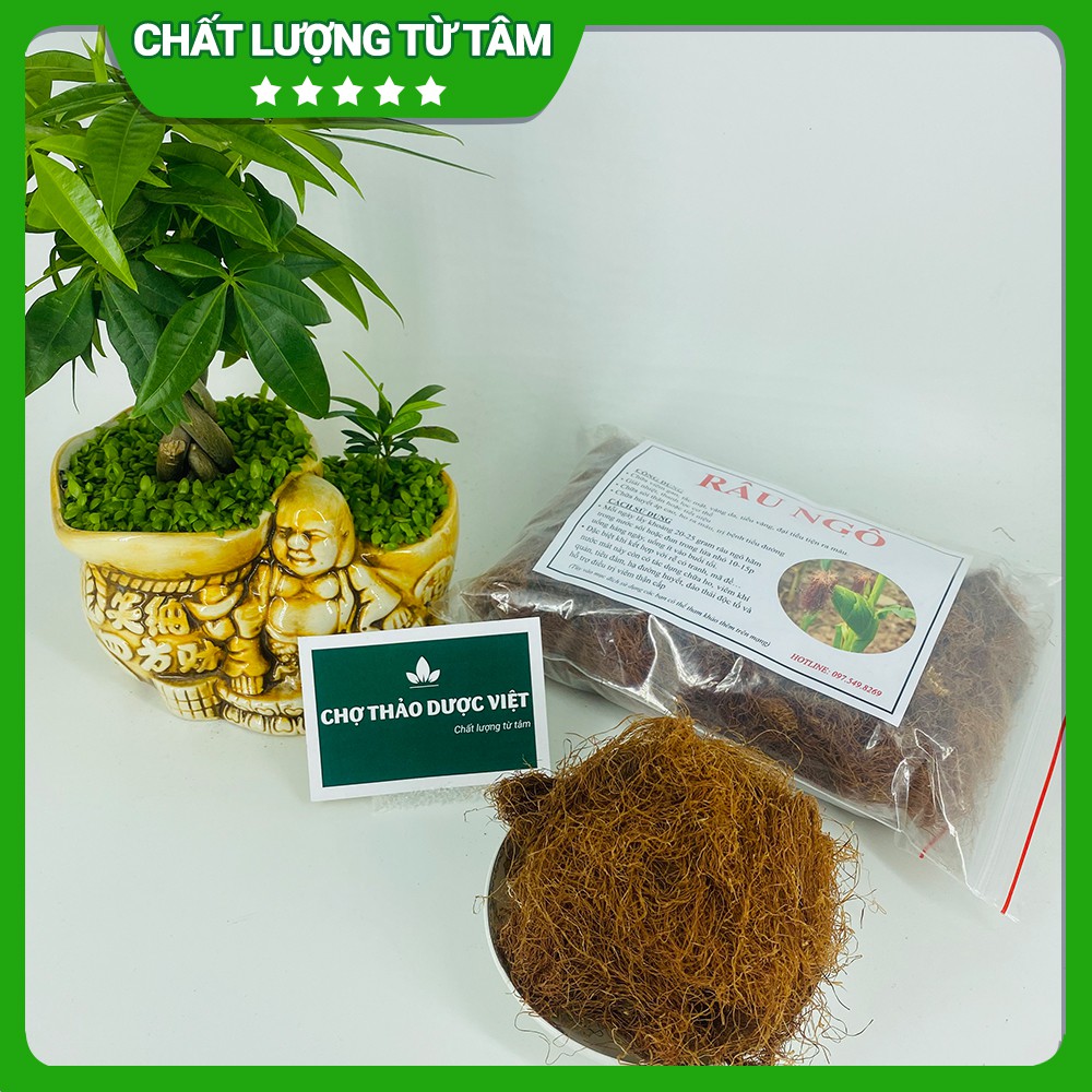 SiêuKM- 01kg Râu Ngô - Râu Bắp (Khô, Thơm, Sạch) 683