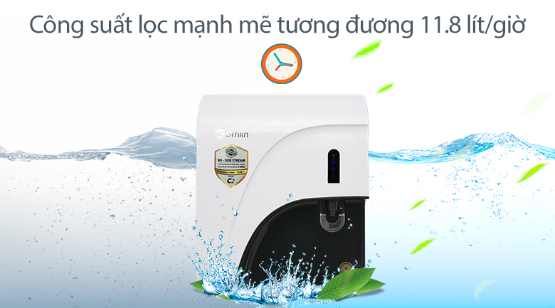 Máy lọc nước A.O.Smith C2,- MIỄN PHÍ LẮP ĐẶT. Thương hiệu Mỹ
